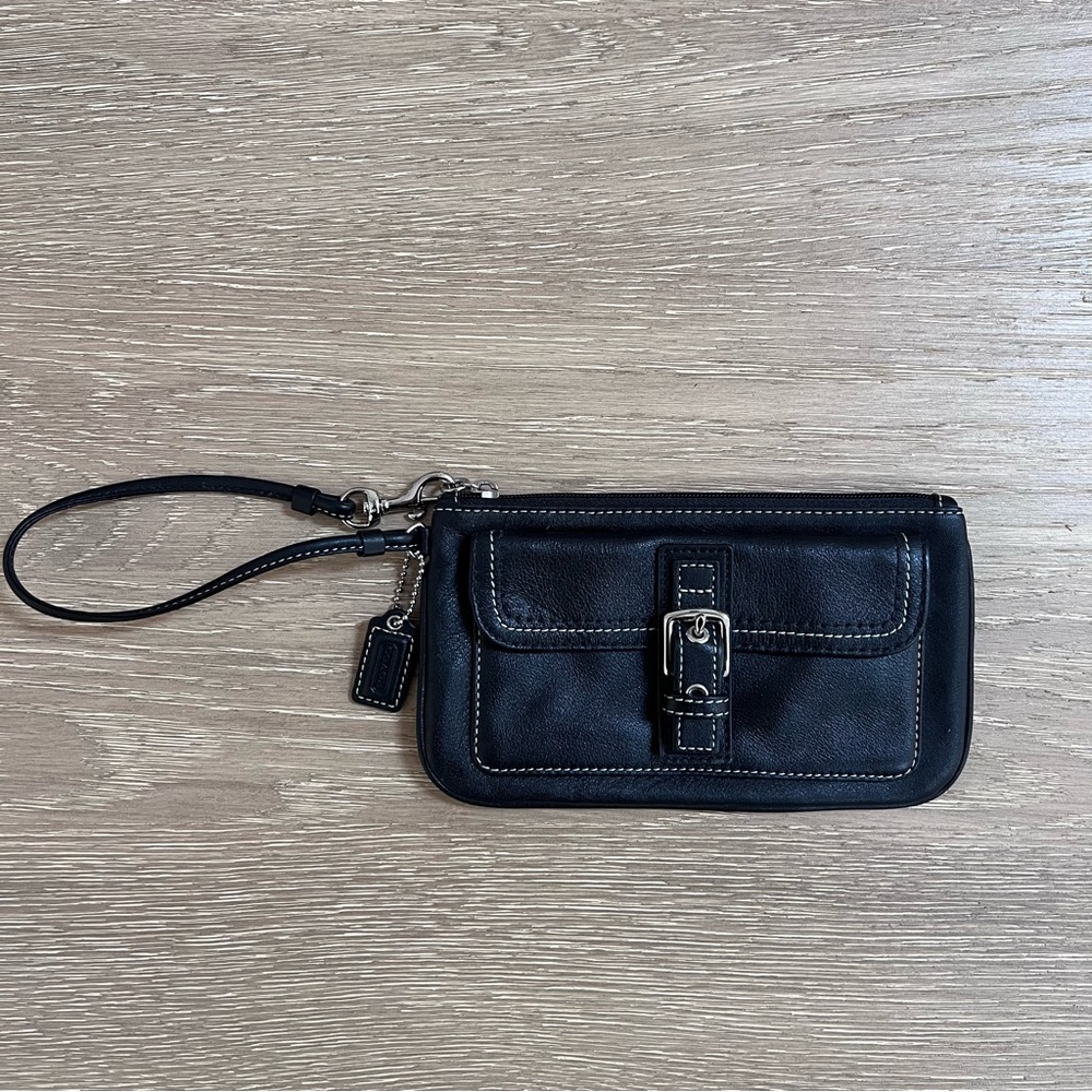 Vintage Coach Wristlet
